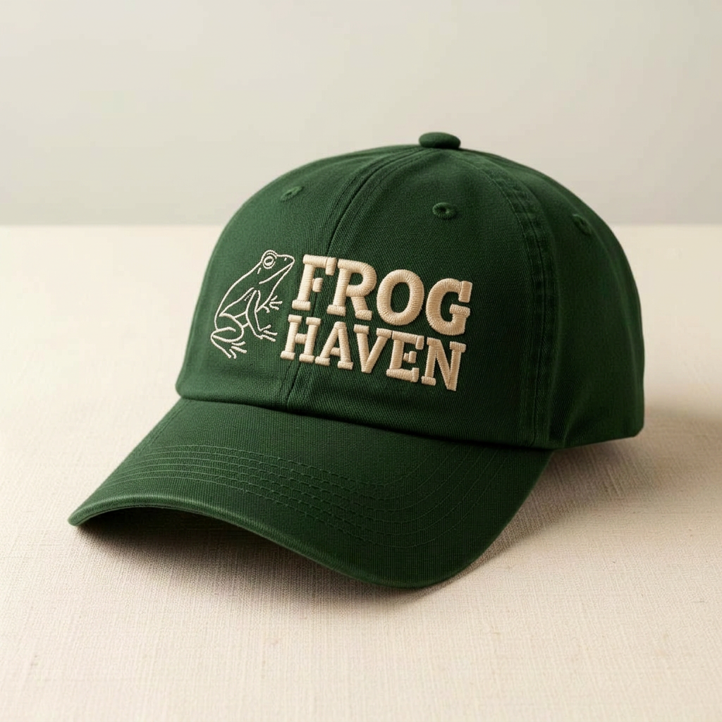 Forest green cap